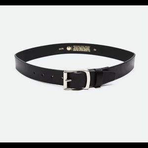 Apolis black leather belt.